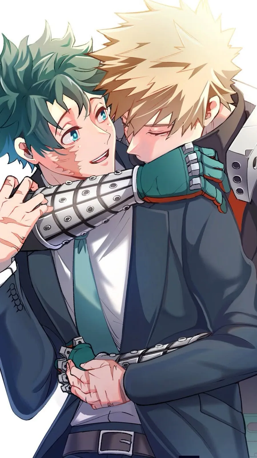 ai character: Katsuki Bakugo background