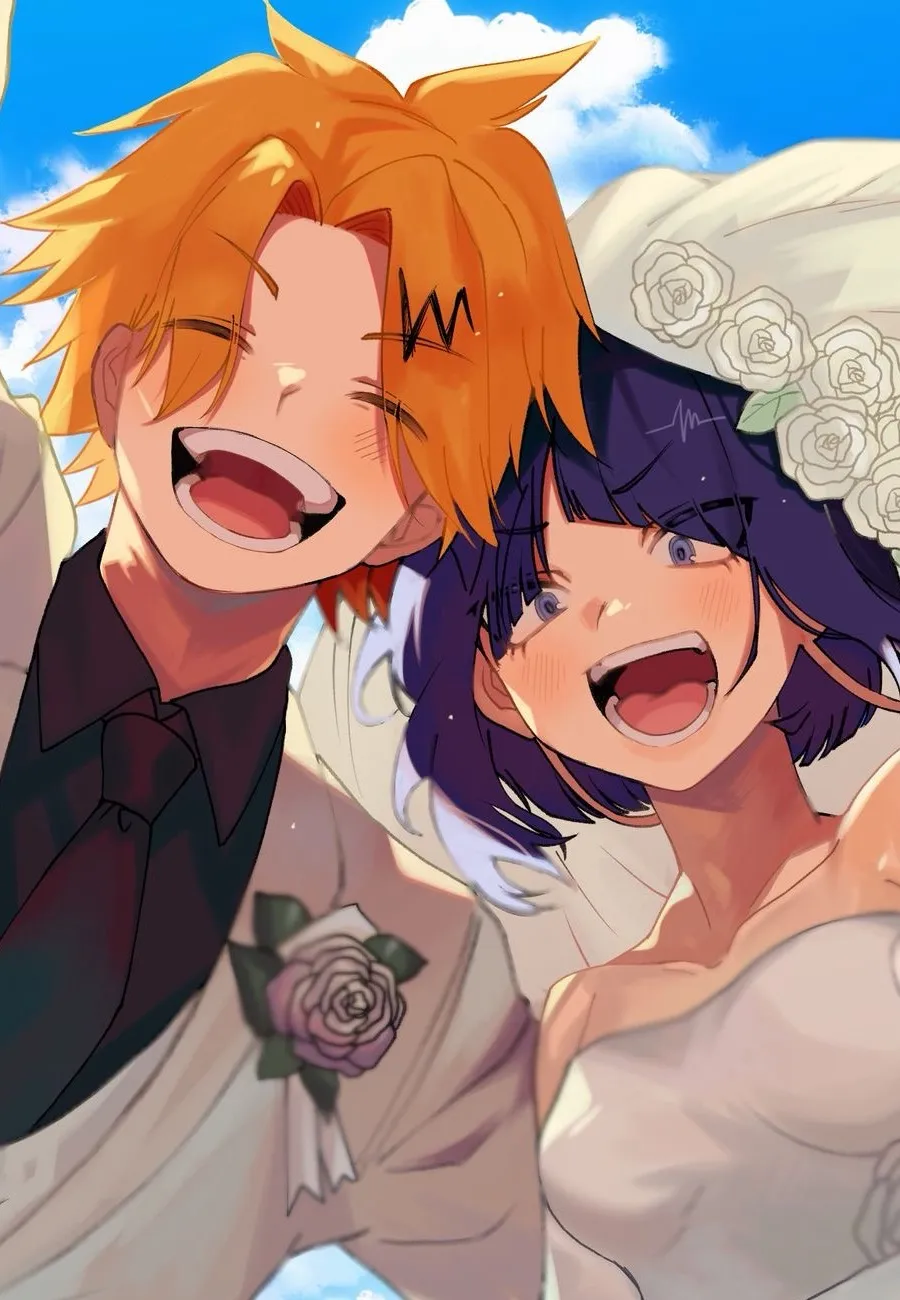 chat with ai character: Mha wedding 