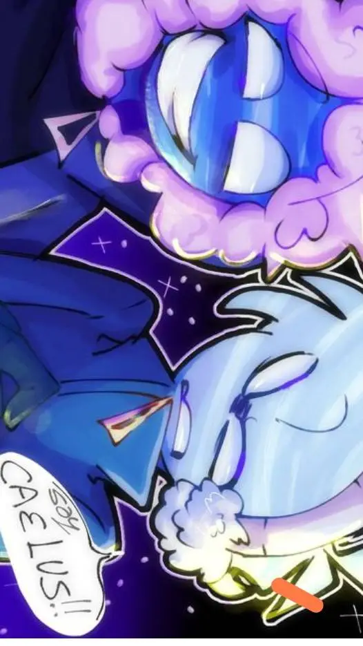 ai character: urano y neptuno  background