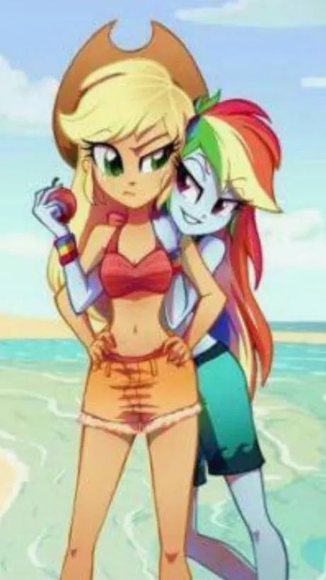 ai character: Applejack￼ background