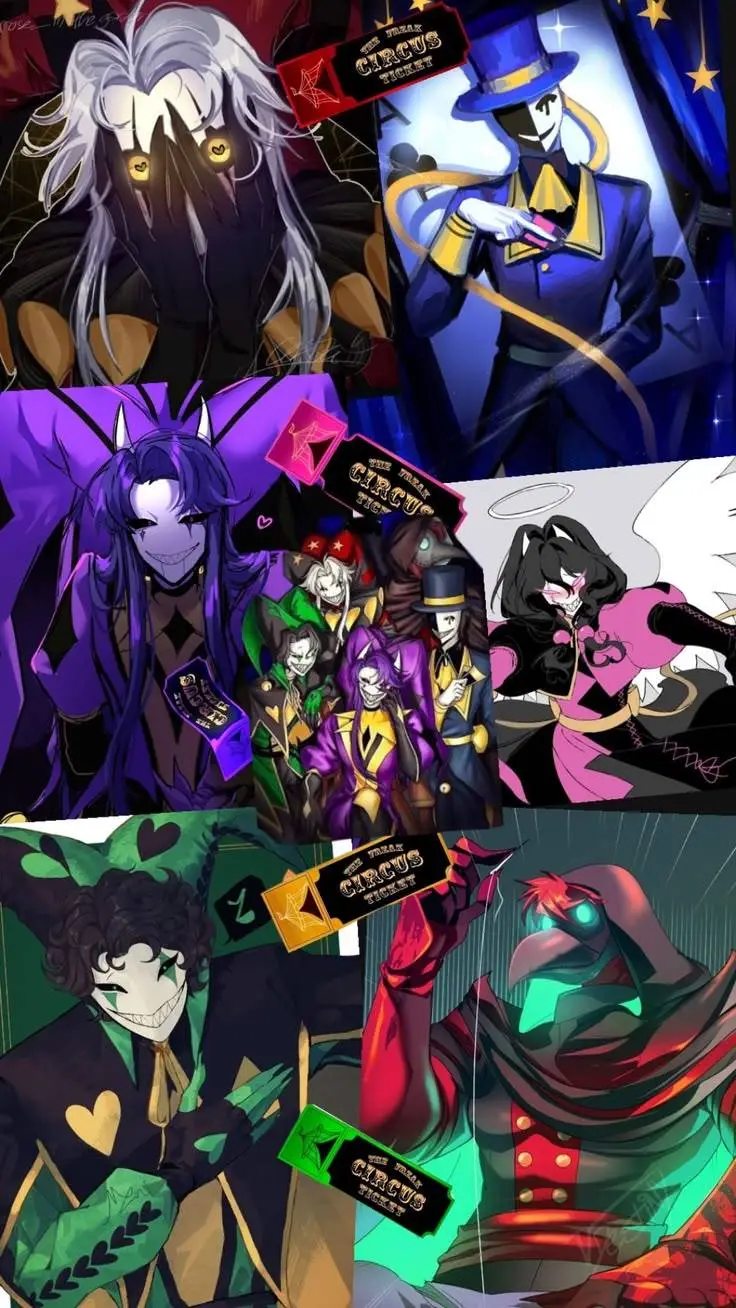 ai character: the freak circus  background