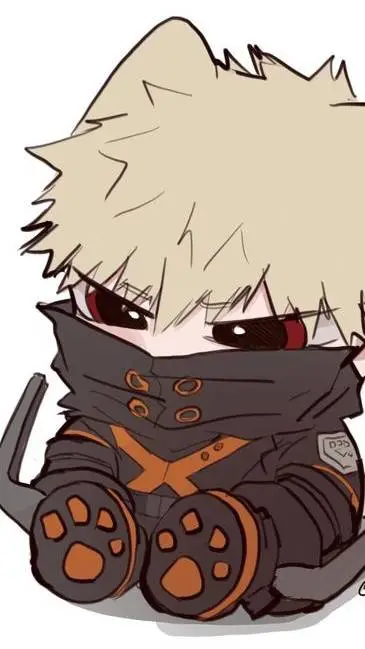 ai character: bakugo gatito background