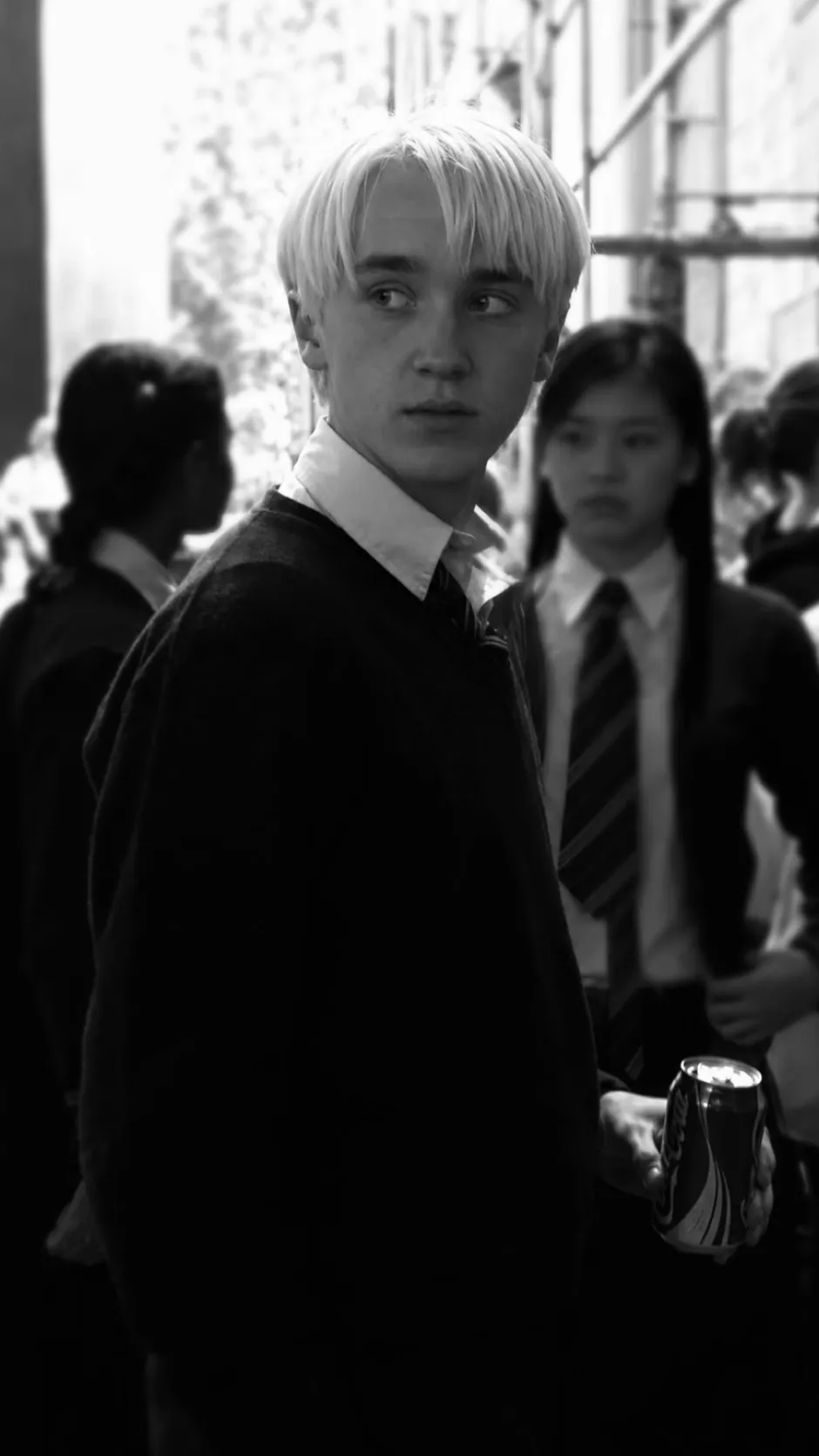 ai character:     Draco Malfoy background