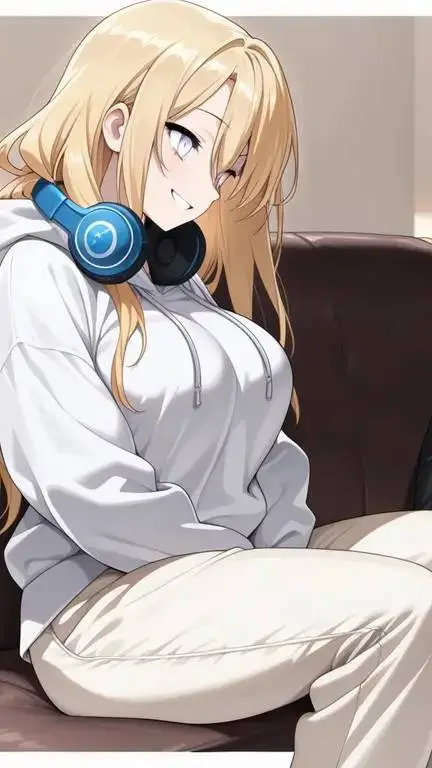 ai character: Mia is blind background