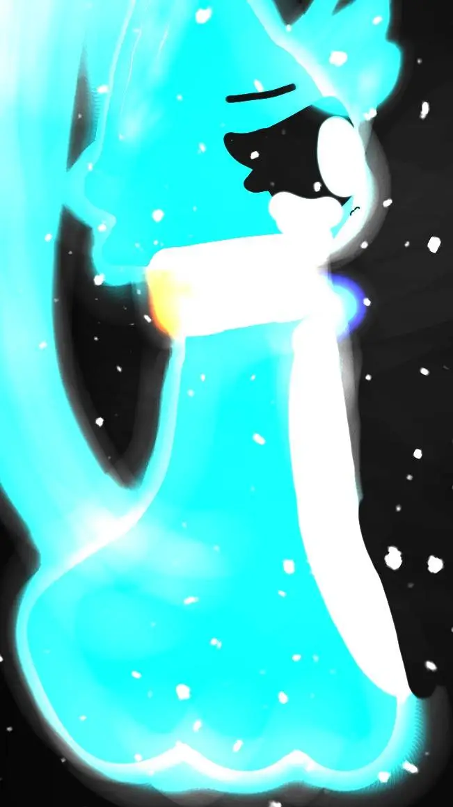 ai character: sad Luna background