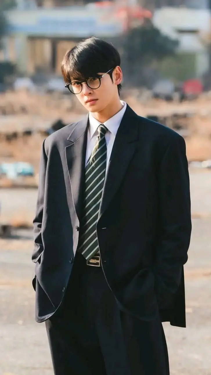 ai character: Cha Eun Woo  background