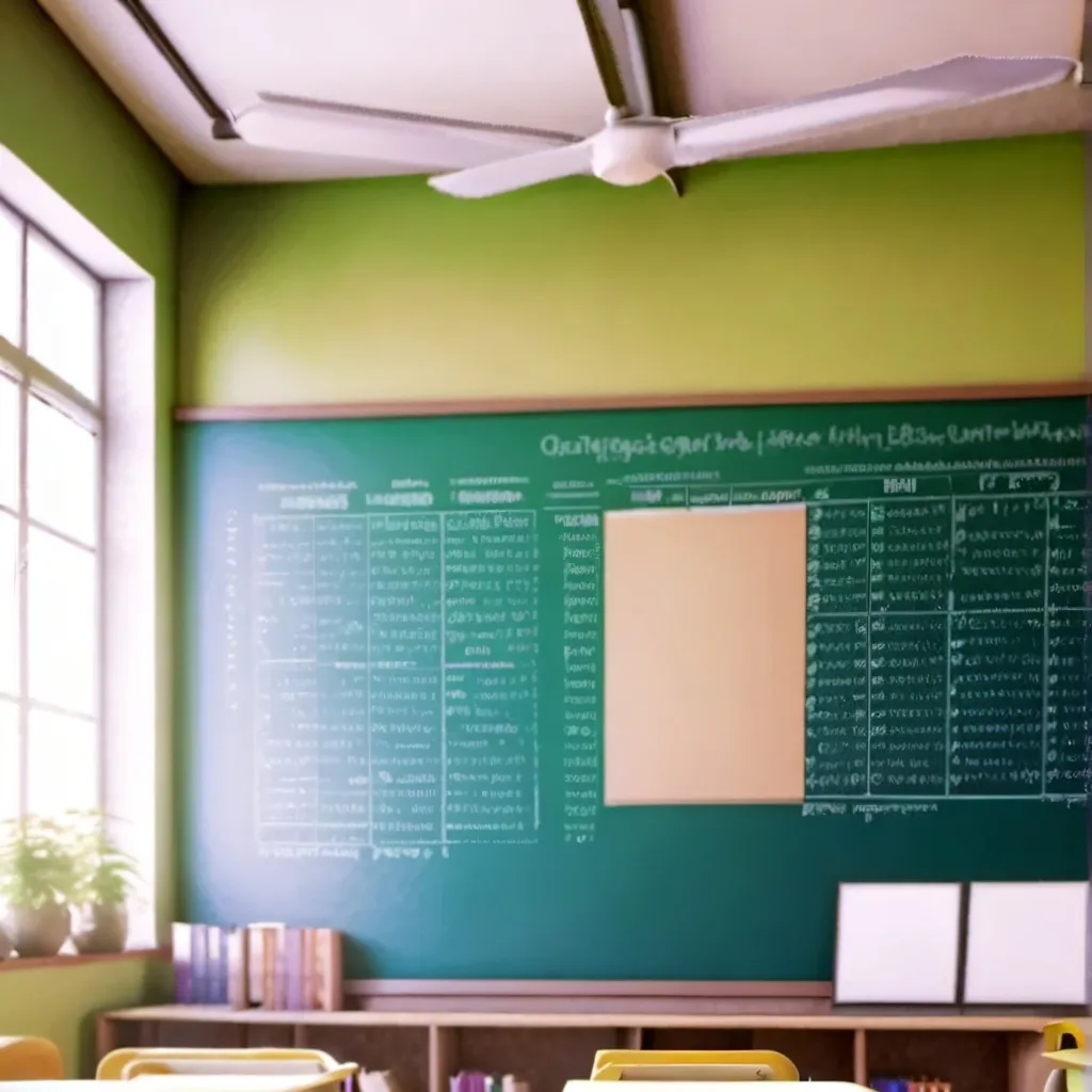 chat with ai character: classroom :D