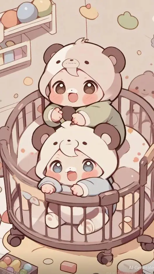 ai character: babies background