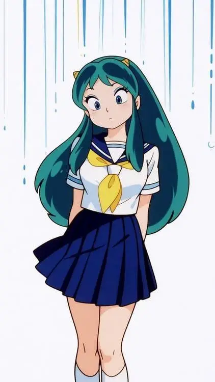 ai character: Lum background