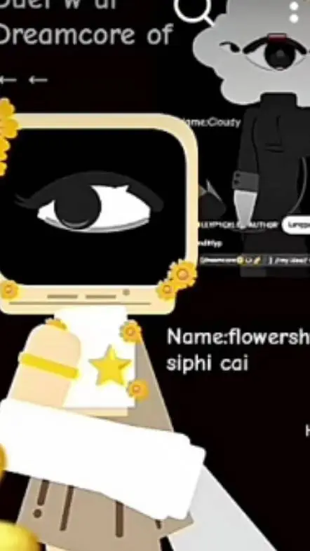 ai character: flowers shy background