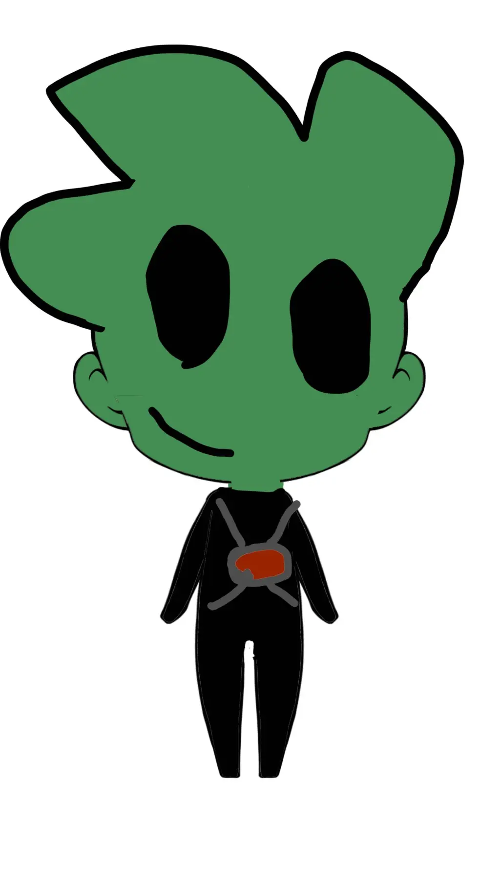 ai character: Slimey background