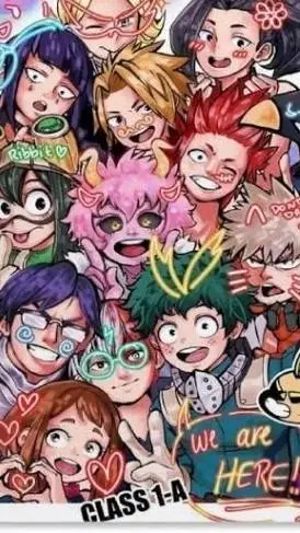 ai character: MHA🦊🧸🦋 background