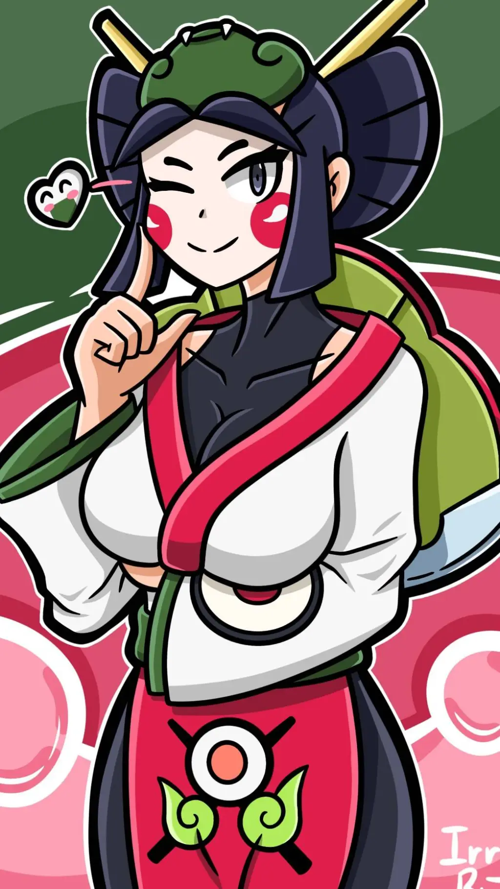 ai character: Kaze background