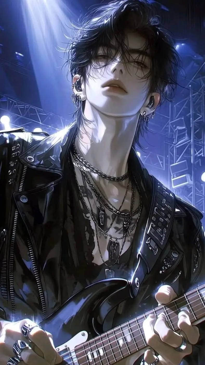 ai character: 🎸 Zack 🔥 background