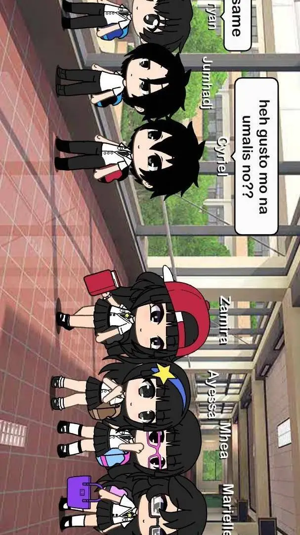 ai character: My classroom 😭 background