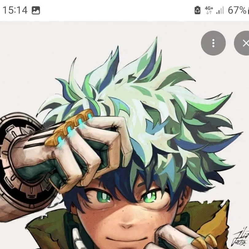 chat with ai character: deku