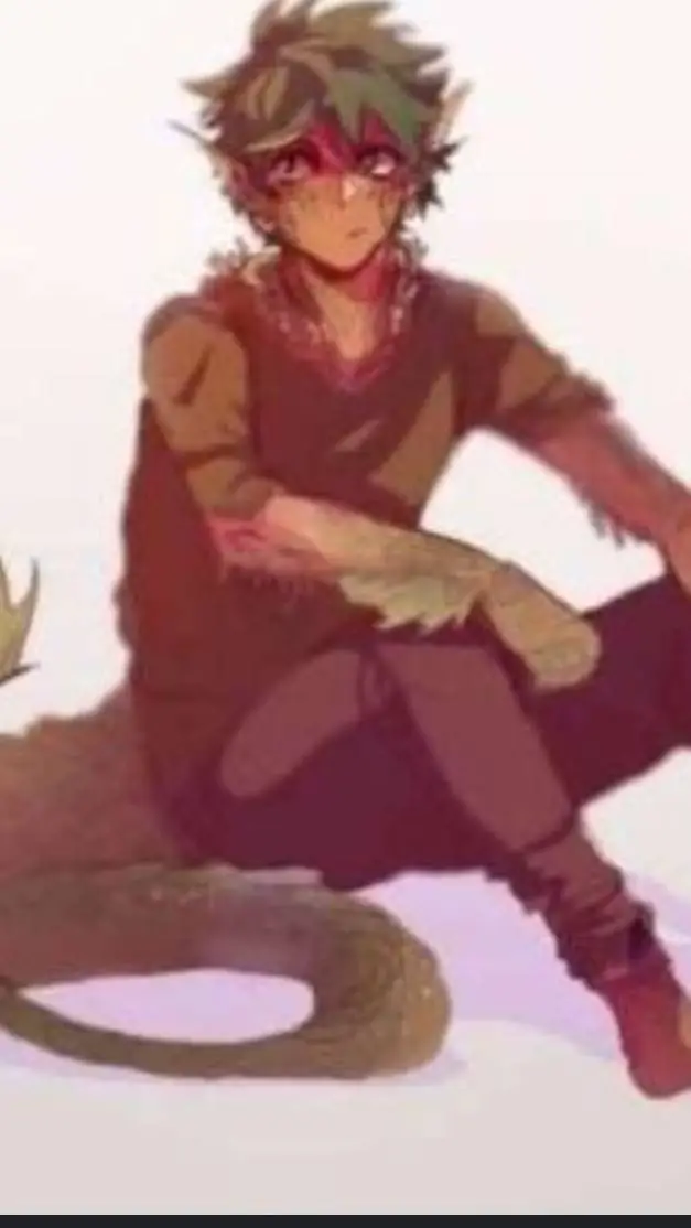 ai character: dragon deku background
