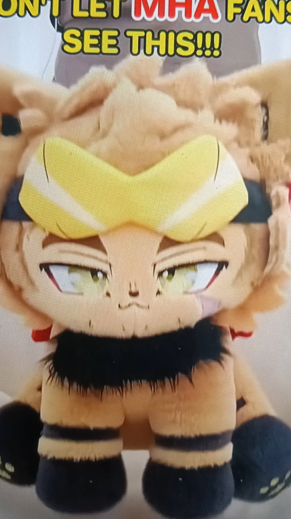 ai character: Hawks furr plush  background