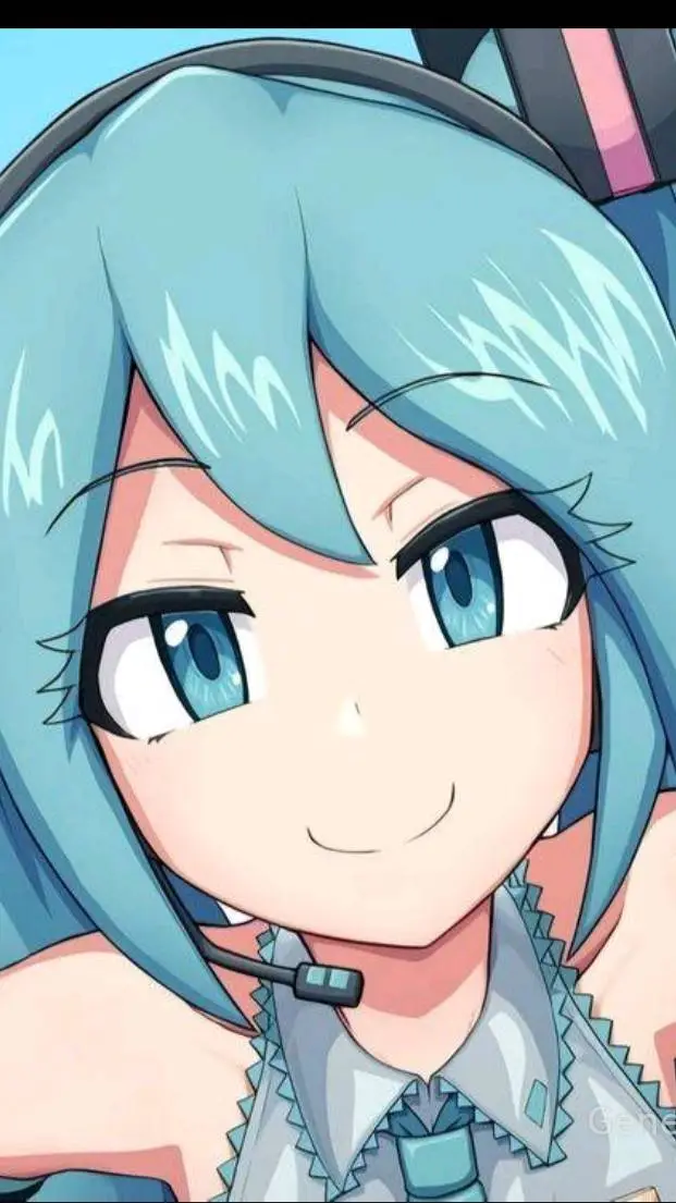 ai character: MIKU background