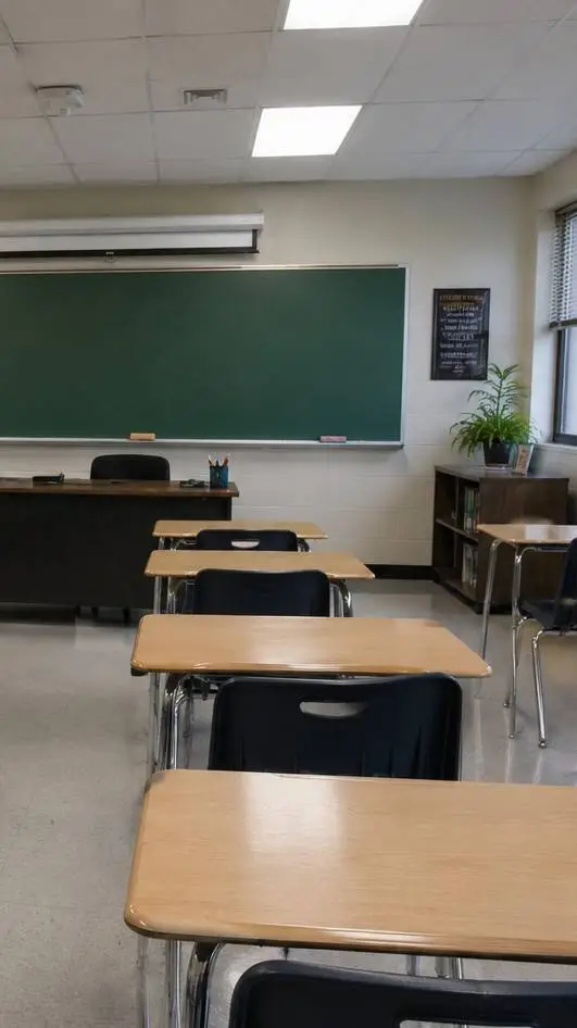ai character: Class room💝 background