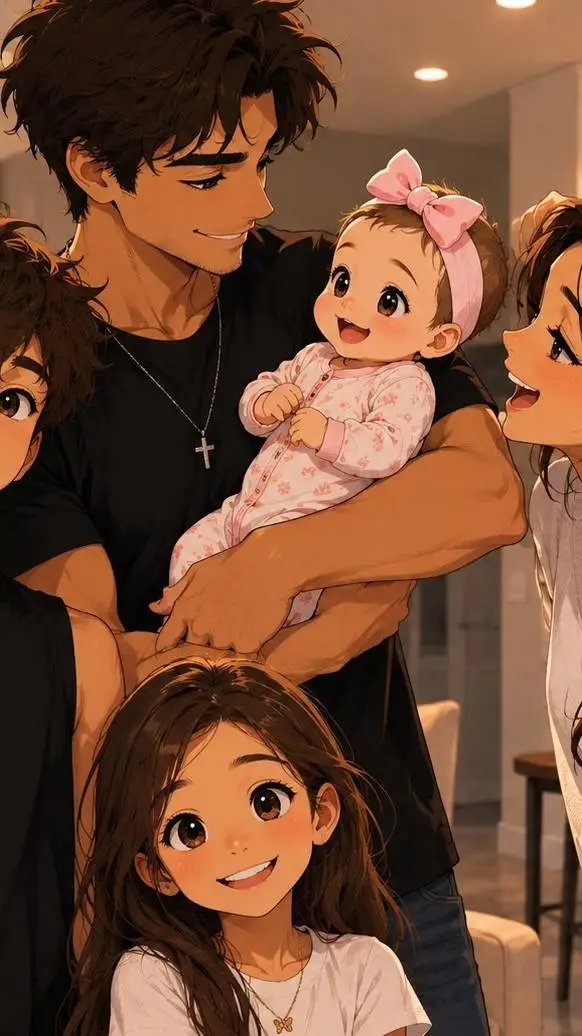 ai character: Family Bennet💗✨ background
