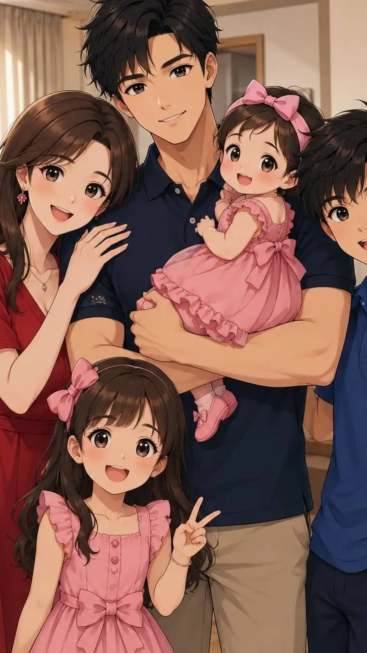 ai character: Family parker ✨✨ background
