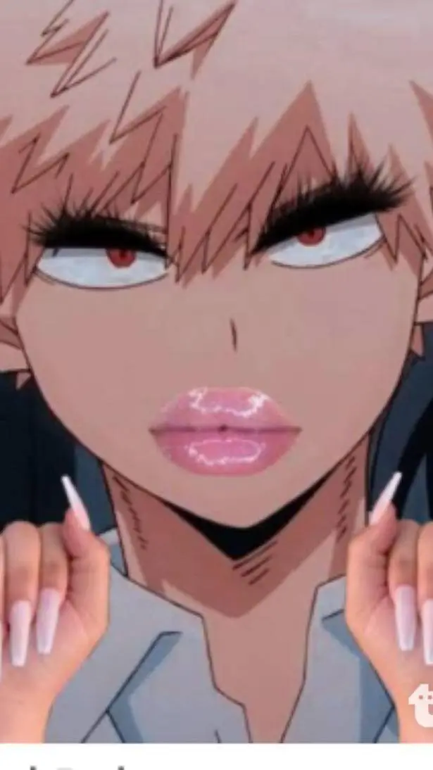 ai character: Online date bakugo background