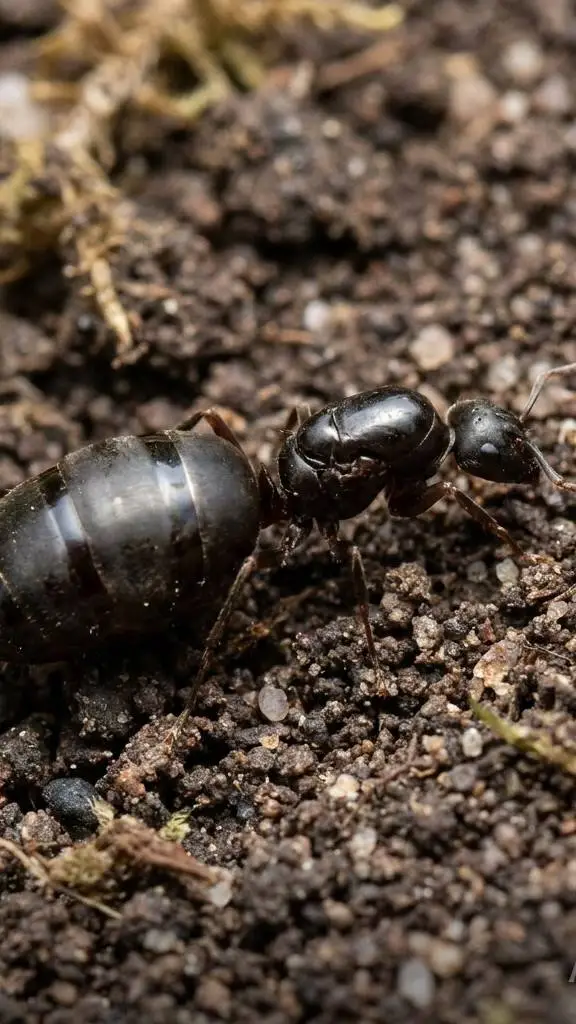 ai character: lasius Niger Queen background