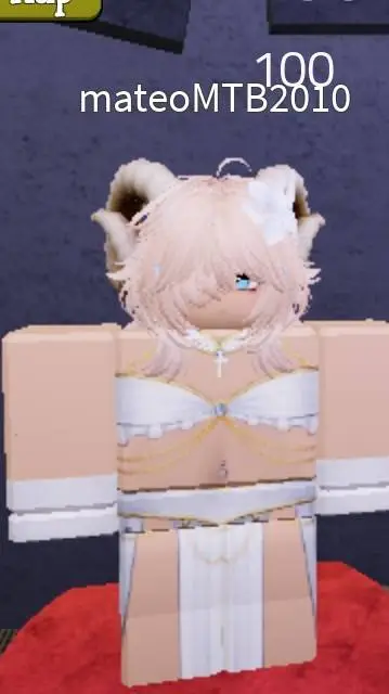 ai character: cute girl background