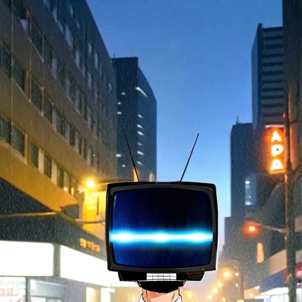 chat with ai character: TV man