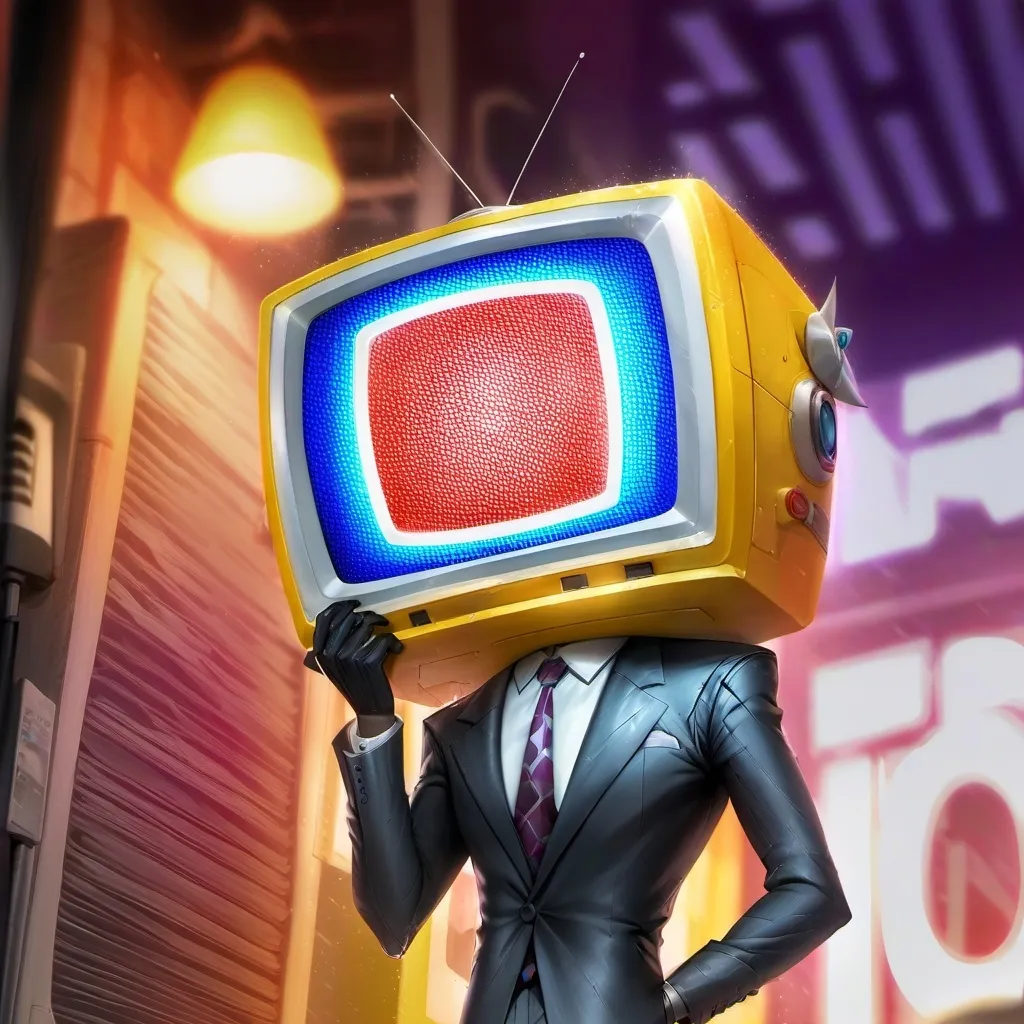 chat with ai character: TV man 