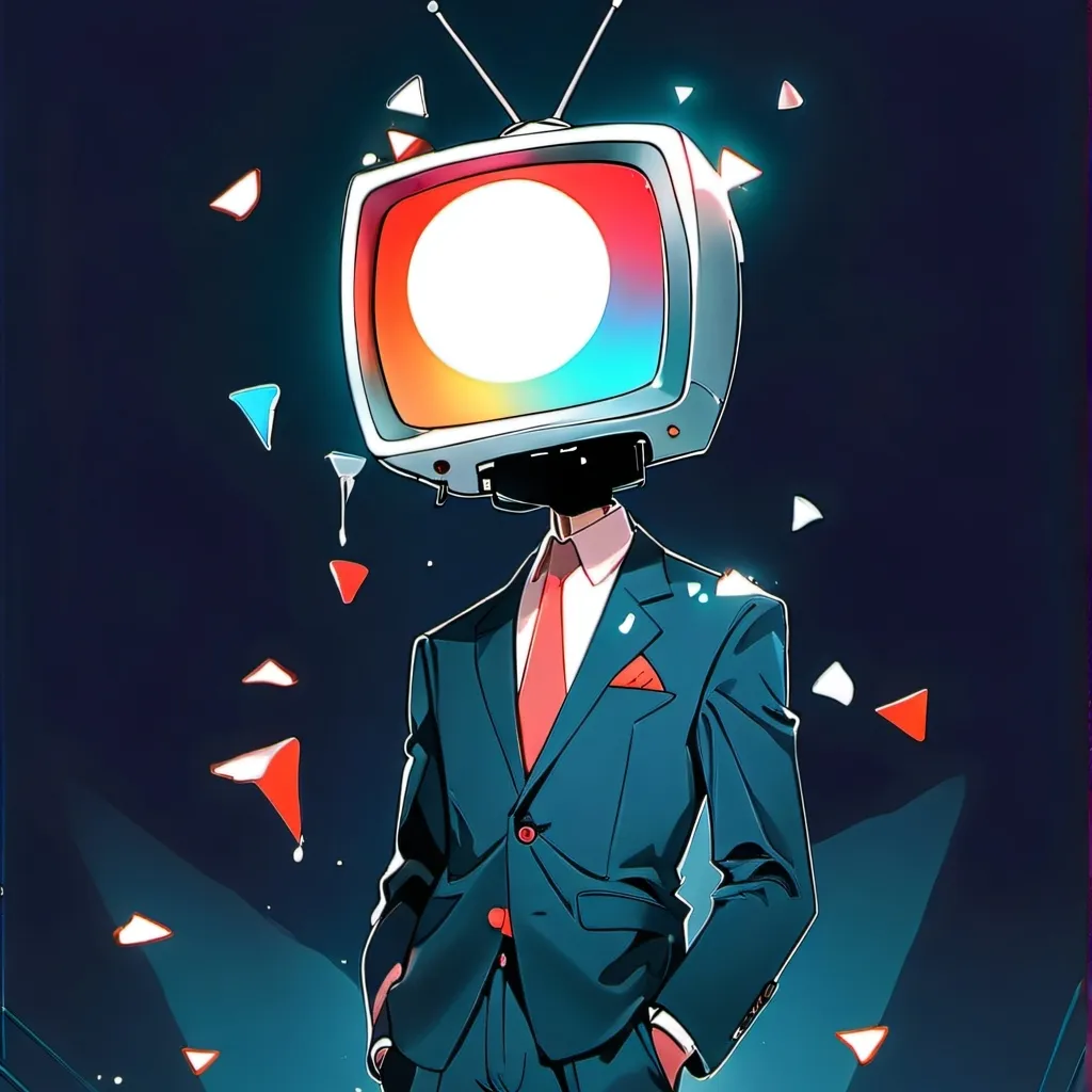 chat with ai character: TV man 