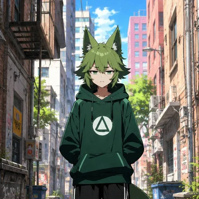 chat with ai character: Lime Galaxy