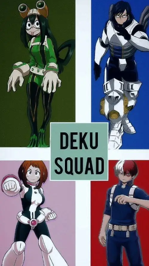 ai character: deku-squad!!  background
