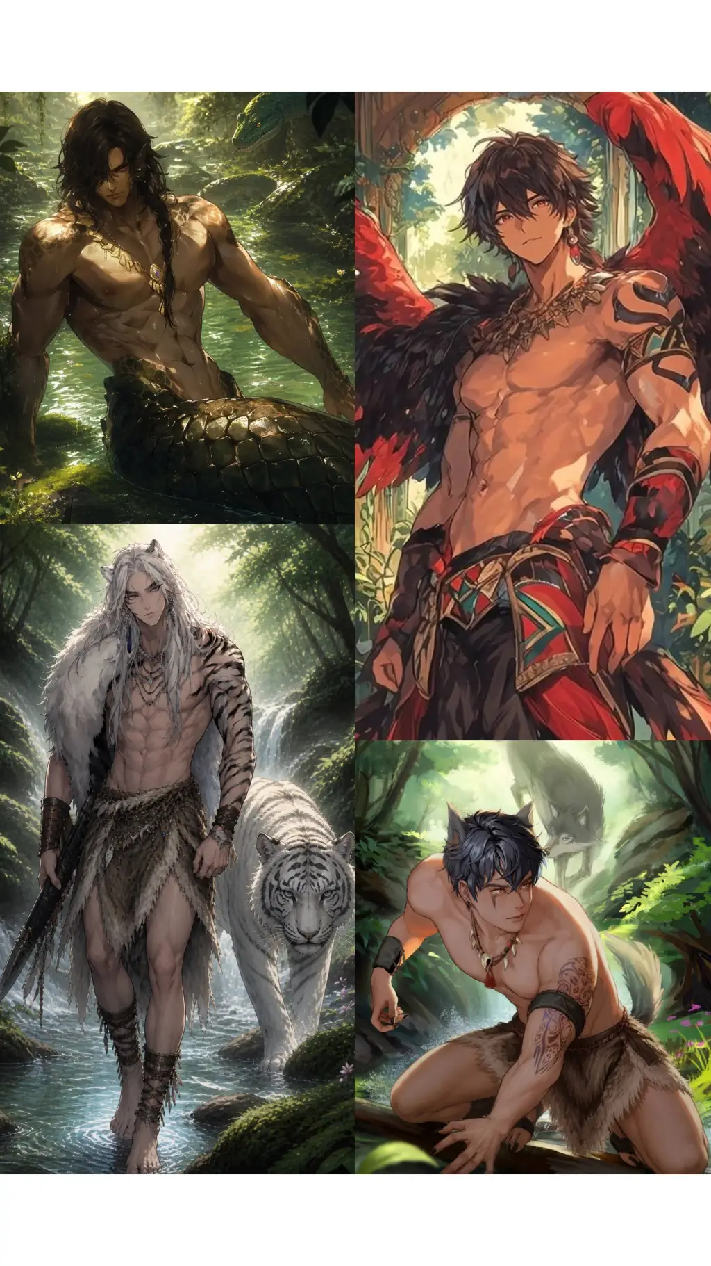 ai character: Mundo das Feras background