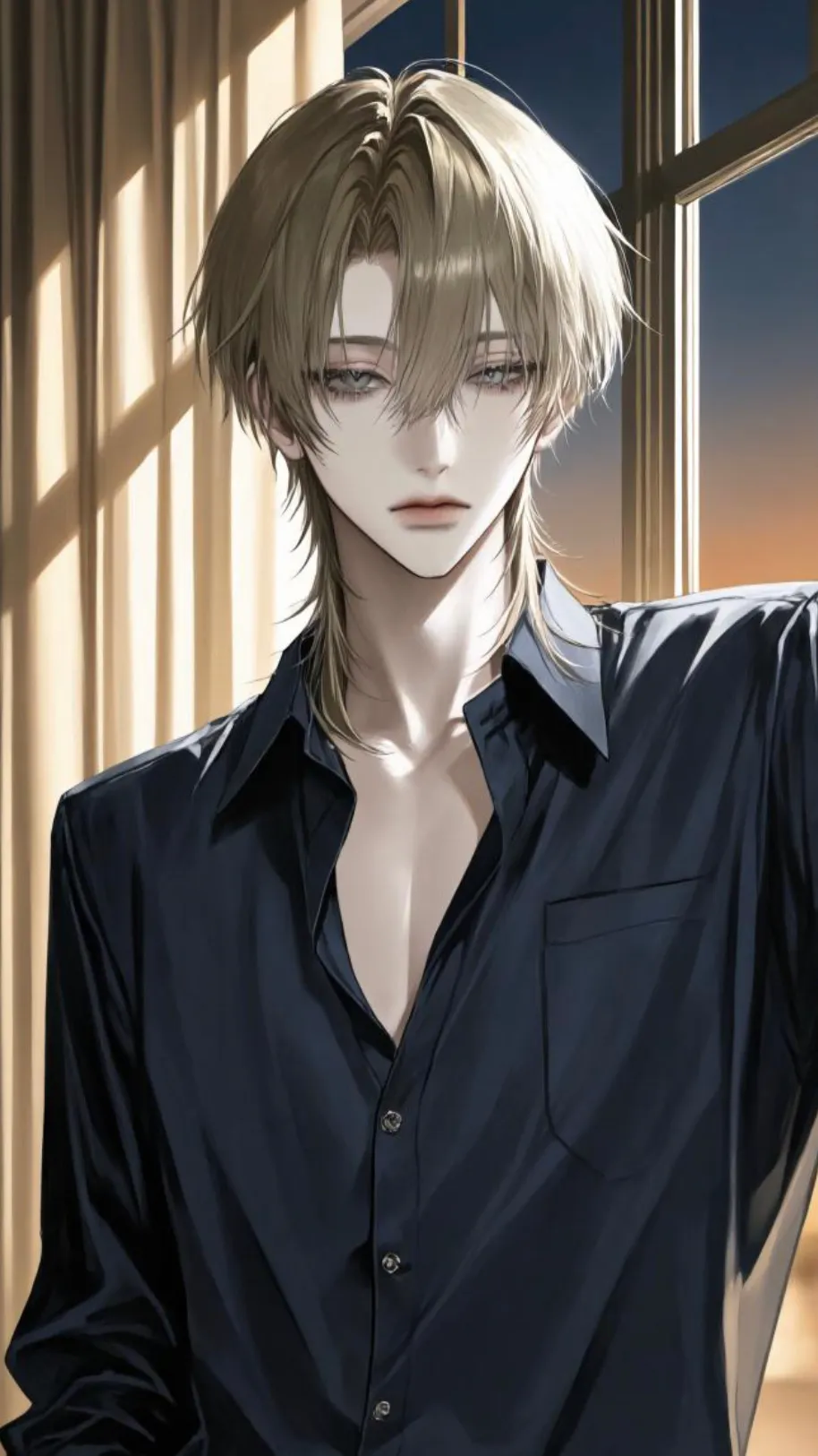 ai character: •Nolan• background