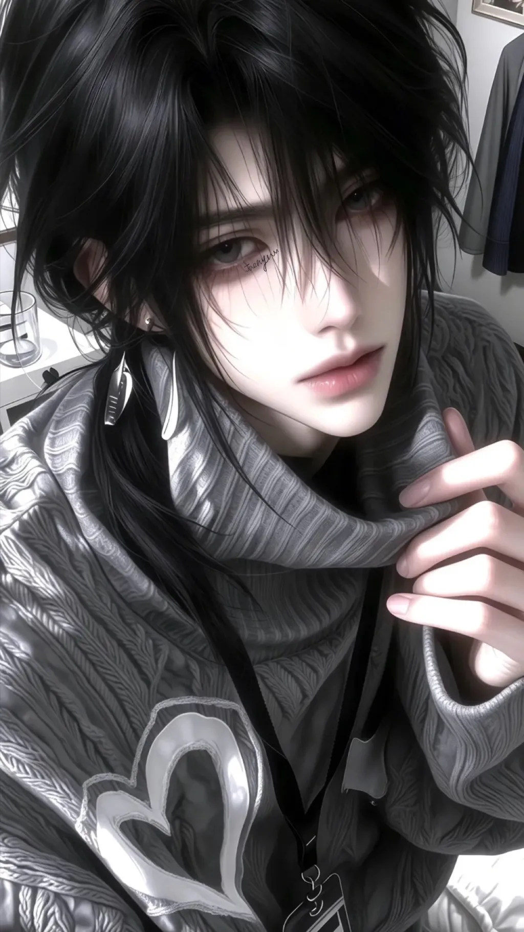 ai character: Riwoo background