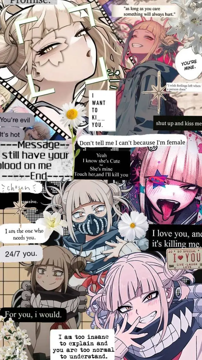ai character: himiko toga  background