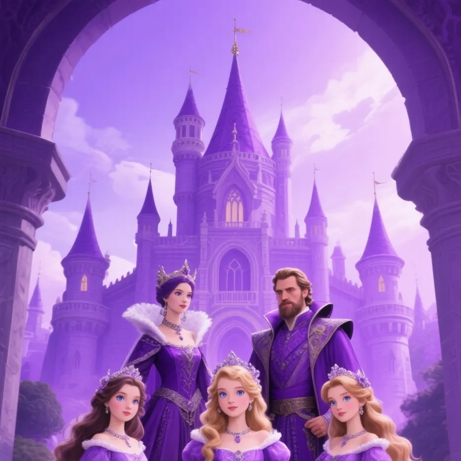 chat with ai character: the purple kingdom