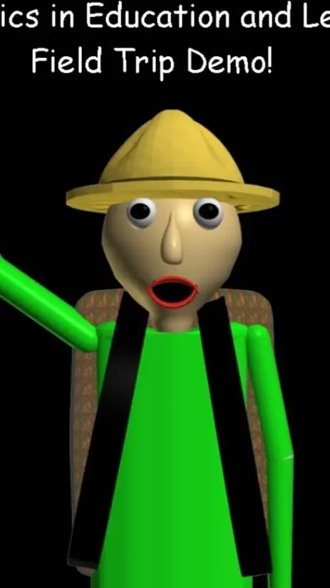 ai character: baldi basics camp background