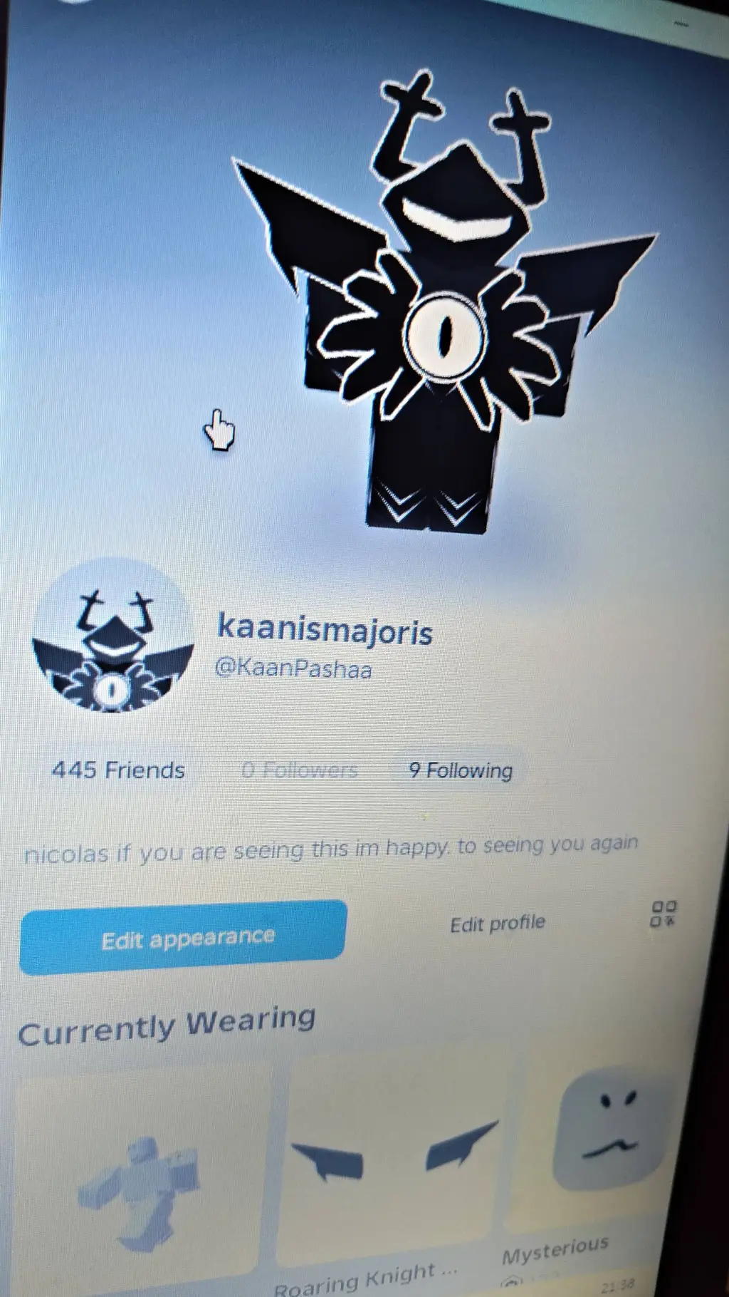 ai character: my avatar 2 background