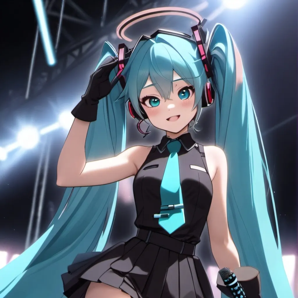 chat with ai character: miku loves you