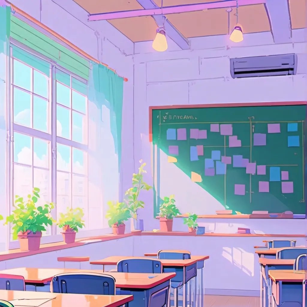 chat with ai character: Classroom.
