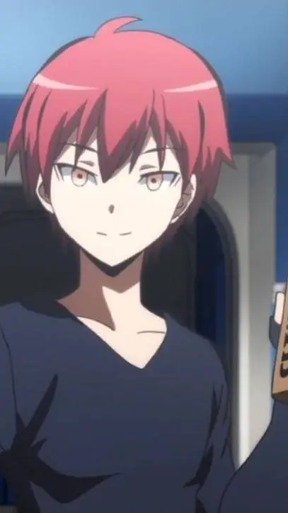 ai character: karma akabane 😳💜 background