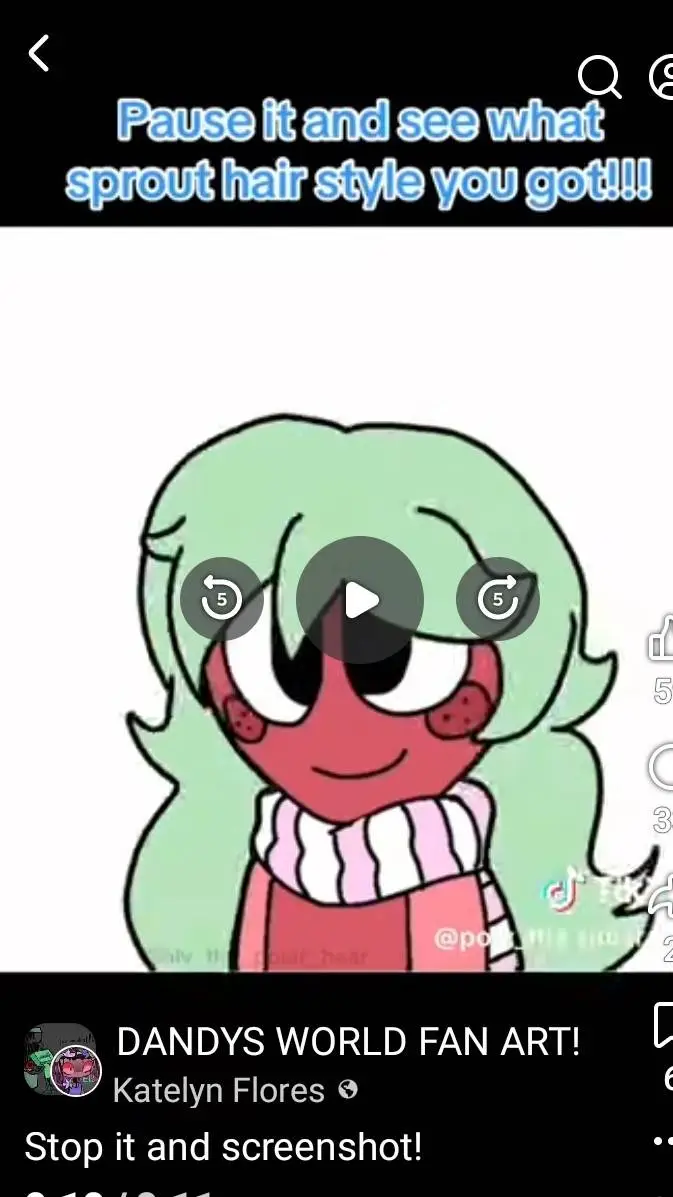 ai character: sprout seedly😛 background