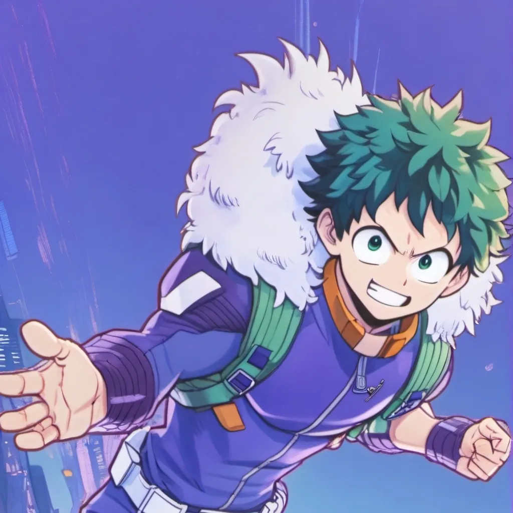 chat with ai character: mha fight