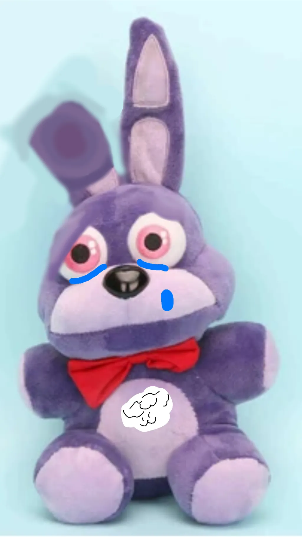 ai character: Booteg bonnieplush background