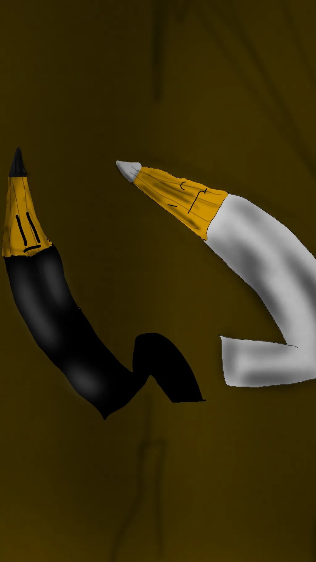 ai character: Useless colors background
