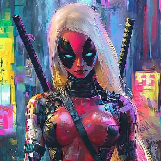 chat with ai character: Lady deadpool 