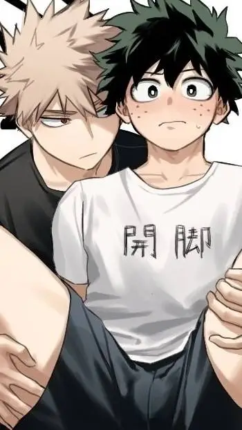 ai character: bakugo está 🥵🍆😍 background